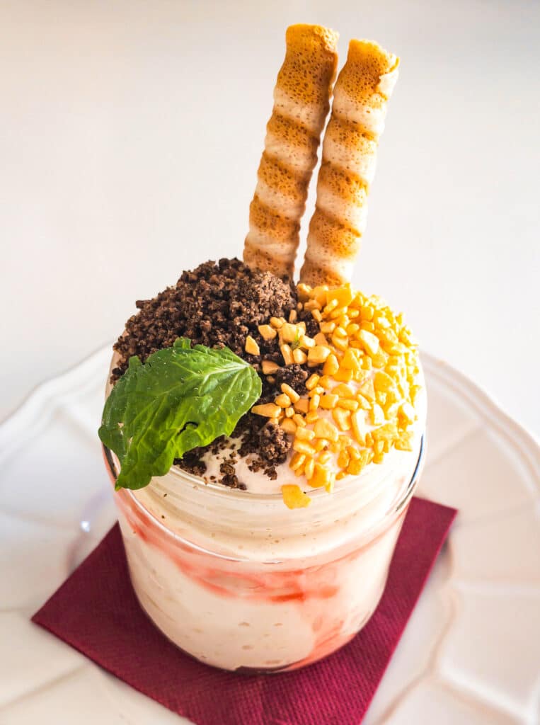 Gofio,Mousse,Typical,Dessert,From,The,Canary,Islands,In,Spain